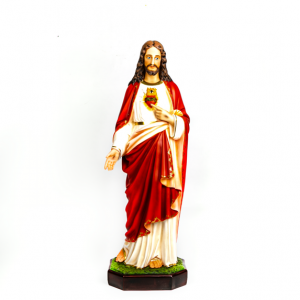 Heilig Hart Jezus hoogwaardig beeld 110 cm groot Italy te koop