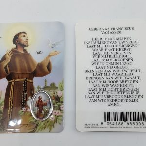 Bidprentje Heilige Franciscus met gebed online kopen